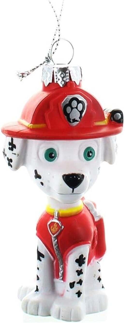 Nickelodeon YAMPP1165 Red Paw Patrol Marshall 3" Christmas Ornament I26-4